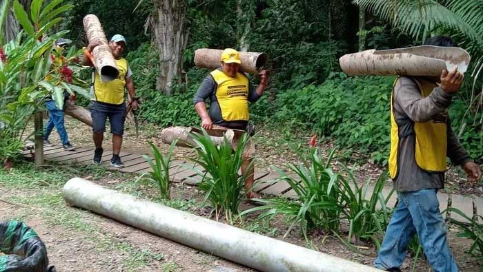 Madre de Dios: retiran media tonelada de residuos de la Reserva Nacional Tambopata